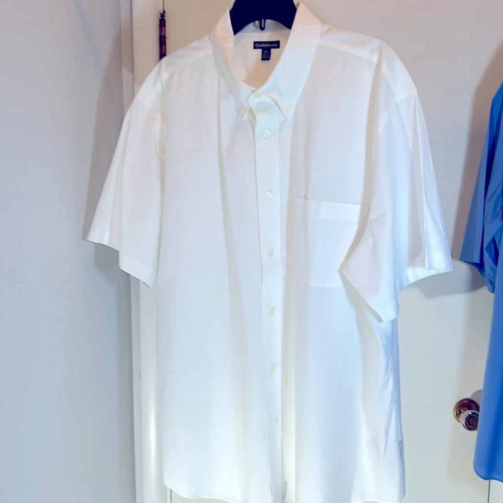 Pair Crofts & Barrow Short Sleeve Shirts 2XL - Picture 7 of 10